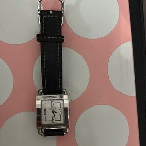 Coach Black and Silver Women's Watch